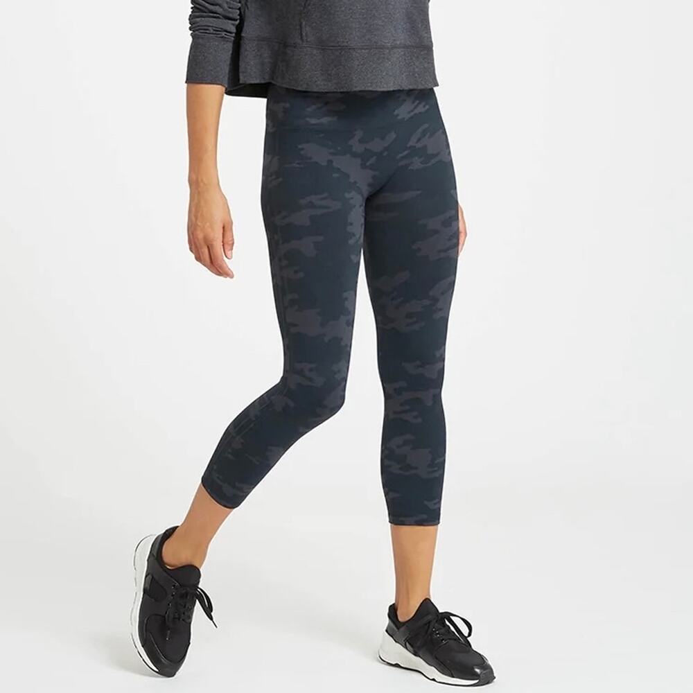 SPANX Look At Me Now Seamless High Waist Camo Leggings Medium M